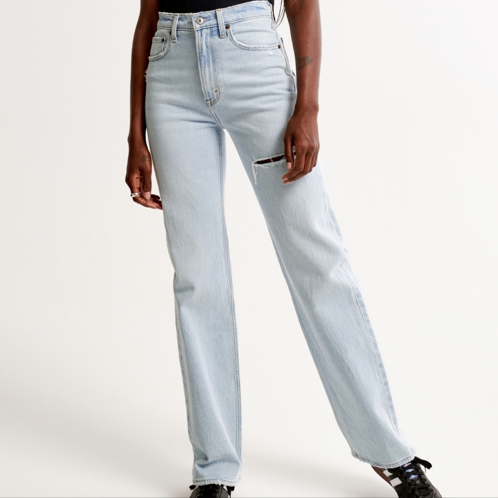 Abercrombie 90s relaxed high rise jeans 31s